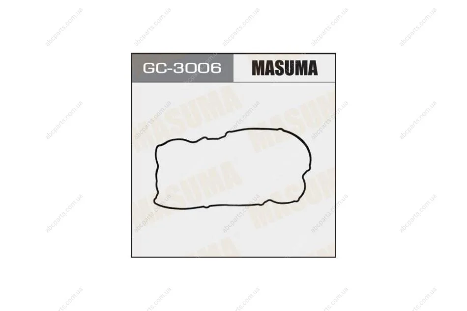 Прокладка клапанної кришки Mitsubishi 1.6 (4A92 MPI) (10-) (GC-3006) MASUMA GC3006 (фото 1)