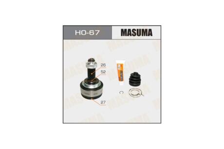 ШРУС наружный Honda Jazz (09-13) (нар:27/вн:26) (HO-67) MASUMA HO67