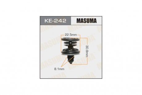 Клипса (кратно 10) MASUMA KE242pcs10