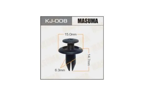 Клипса (кратно 50) (KJ-008) MASUMA KJ008pcs50