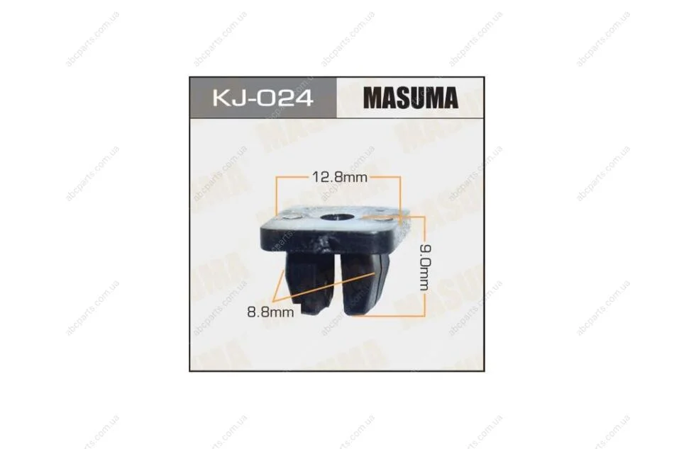 Клипса (кратно 10) (KJ-024) MASUMA KJ024pcs10 (фото 1)