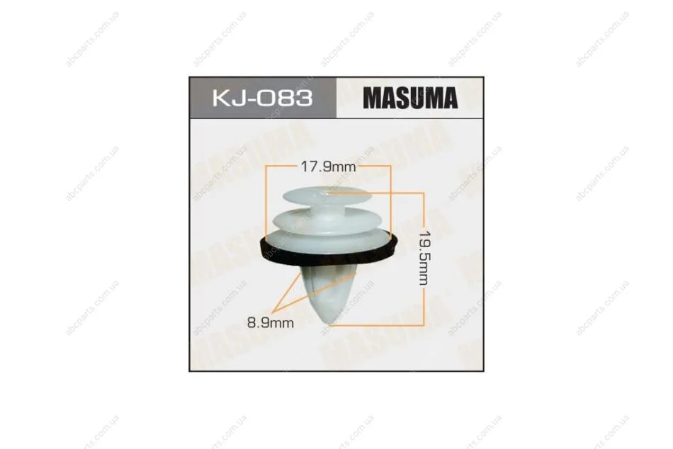 Кліпса (кратно 10) (KJ-083) MASUMA KJ083pcs10 (фото 1)