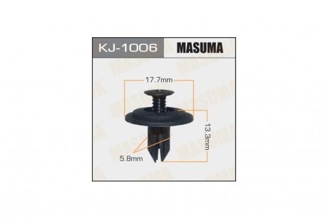 Клипса защиты порога Honda Civic (-01), CR-V (-01) (кратно 50) MASUMA KJ1006pcs50