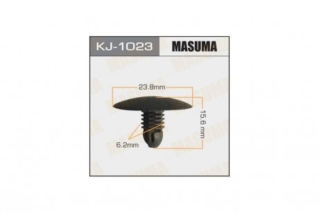 Клипса крепления панели капота Suzuki Grand Vitara (кратно 10) MASUMA KJ1023pcs10