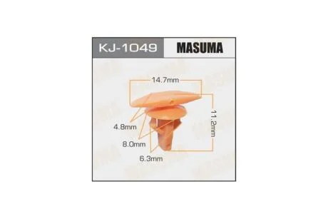 Кліпса (кратно 10) (KJ-1049) MASUMA KJ1049pcs10