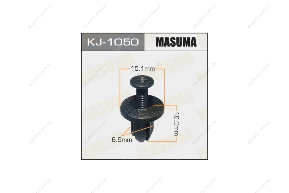 Кліпса (KJ-1050) MASUMA KJ1050pcs10 (фото 1)