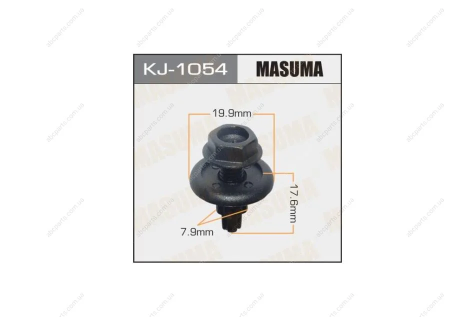 Кліпса (кратно 10) (KJ-1054) MASUMA KJ1054pcs10 (фото 1)