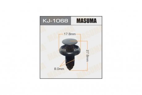 Клипса (кратно 10) MASUMA KJ1068pcs10