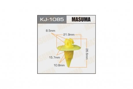 Клипса (кратно 10) MASUMA KJ1085pcs10