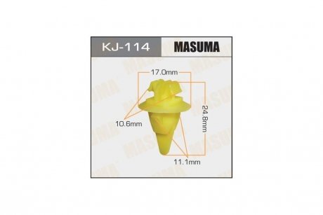 Кліпса (кратно 10) (KJ-114) MASUMA KJ114pcs10