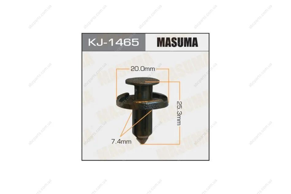 Кліпса (KJ-1465) MASUMA KJ1465pcs10 (фото 1)