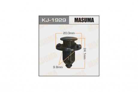 Кліпса (KJ-1929) MASUMA KJ1929pcs10