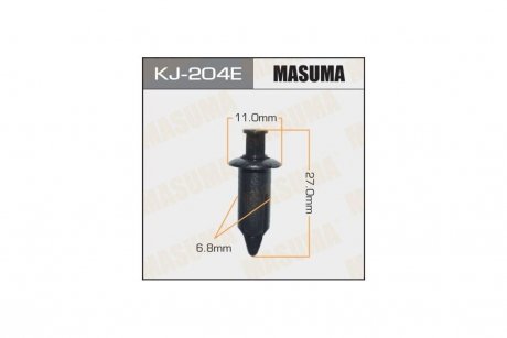 Кліпса (кратно 10) (KJ-204E) MASUMA KJ204Epcs10