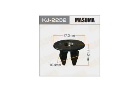 Кліпса (кратно 10) (KJ-2232) MASUMA KJ2232pcs10