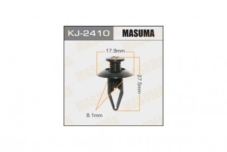 Клипса (кратно 10) MASUMA KJ2410pcs10