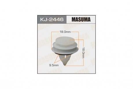 Кліпса (кратно 10) (KJ-2446) MASUMA KJ2446pcs10