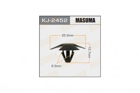 Кліпса (кратно 10) (KJ-2452) MASUMA KJ2452pcs10