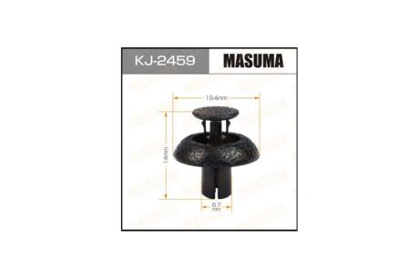 Клипса (кратно 50) (KJ-2457) MASUMA 'KJ2457PCS50