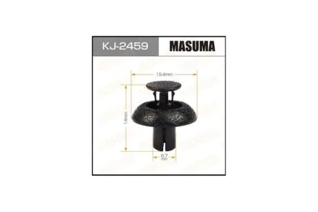 Кліпса (KJ-2457) Masuma MASUMA 'KJ2457PCS50