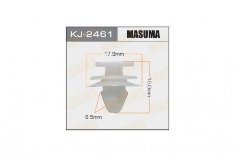 Кліпса (кратно 10) (KJ-2461) MASUMA KJ2461pcs10