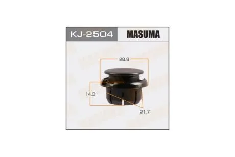 Кліпса (кратно 10) (KJ-2504) MASUMA KJ2504pcs10