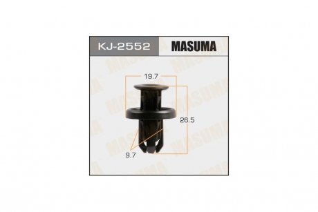 Кліпса (кратно 10) (KJ-2552) MASUMA KJ2552pcs10