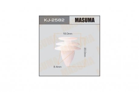 Кліпса (кратно 10) (KJ-2582) MASUMA KJ2582pcs10