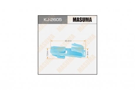 Кліпса (кратно 10) (KJ-2605) MASUMA KJ2605pcs10