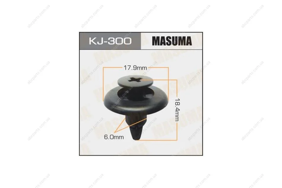 Кліпса (KJ-300) MASUMA KJ300pcs10 (фото 1)