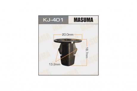 Клипса (кратно 10) MASUMA KJ401pcs10