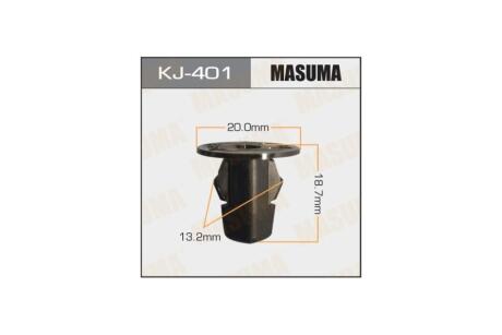 Клипса (кратно 50) (KJ-401) MASUMA 'KJ401PCS50