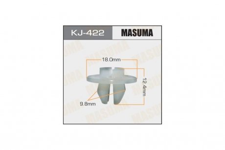 Кліпса (кратно 10) (KJ-422) MASUMA KJ422pcs10