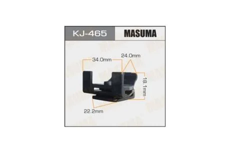 Клипса (кратно 10) (KJ-465) MASUMA KJ465pcs10