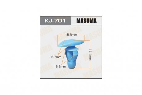 Кліпса (кратно 10) (KJ-701) MASUMA KJ701pcs10