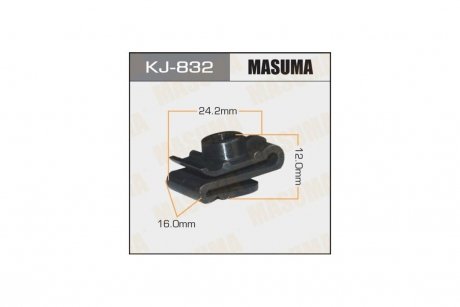 Кліпса (кратно 5) (KJ-832) MASUMA KJ832pcs10