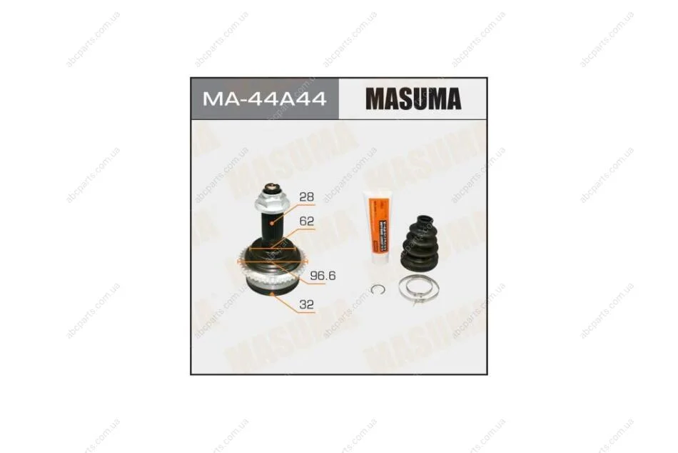 ШРУС наружный Mazda 6 (02-07) (нар:28/вн:32) (MA-44A44) MASUMA MA44A44 (фото 1)