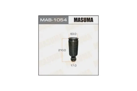 Пильовик амортизатора переднього Nissan Almera (12-), Micra (14-), Note (12-) (MAB-1054) MASUMA MAB1054