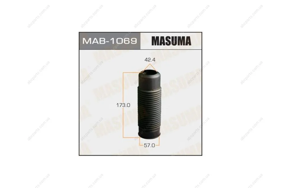 Пыльник амортизатора (пластик) HONDA CROSSTOUR 3.5 4WD (MAB-1069) MASUMA 'MAB1069 (фото 1)