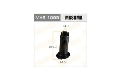 Пильовик амортизатора переднього (пластик) Toyota Camry (14-) (MAB-1095) MASUMA MAB1095
