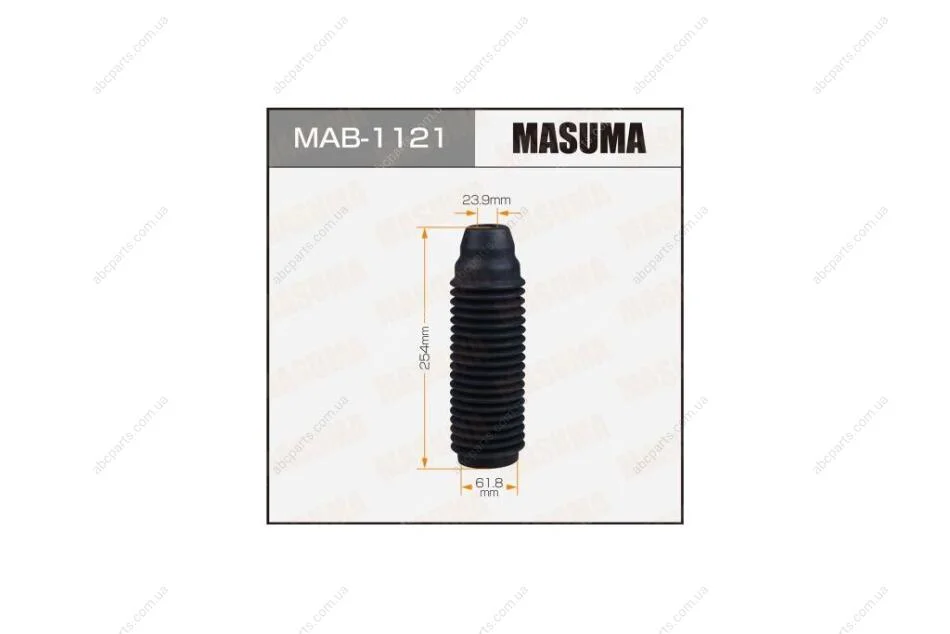 Пильовик амортизатора (пластик) (MAB-1121) MASUMA 'MAB-1121 (фото 1)