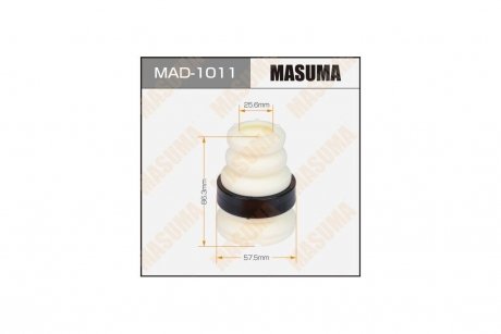 Відбійник амортизатора (MAD-1011) MASUMA MAD1011