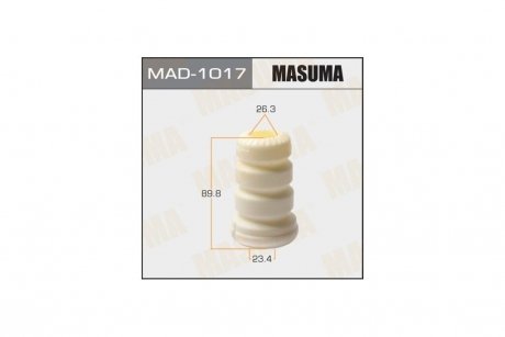 Отбойник амортизатора 23.4x26.3x89.8, COROLLA, AURIS / ZZE150L, NDE150L (MAD-1017) MASUMA 'MAD-1017