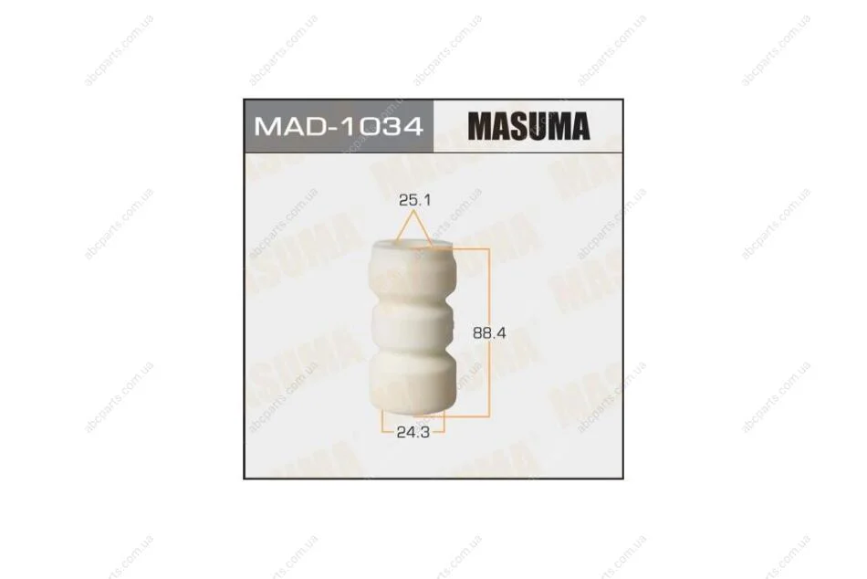 Відбійник амортизатора (MAD-1034) MASUMA 'MAD1034 (фото 1)