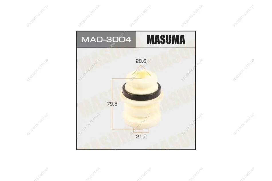 Відбійник амортизатора переднього Mitsubishi Lancer (03-11), Outlander (03-09) (MAD-3004) MASUMA MAD3004 (фото 1)