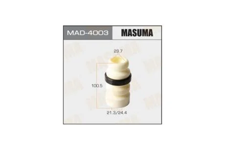 Відбійник амортизатора 21.3/24.4x29.7x100.5, (MAD4003) MASUMA 'MAD4003