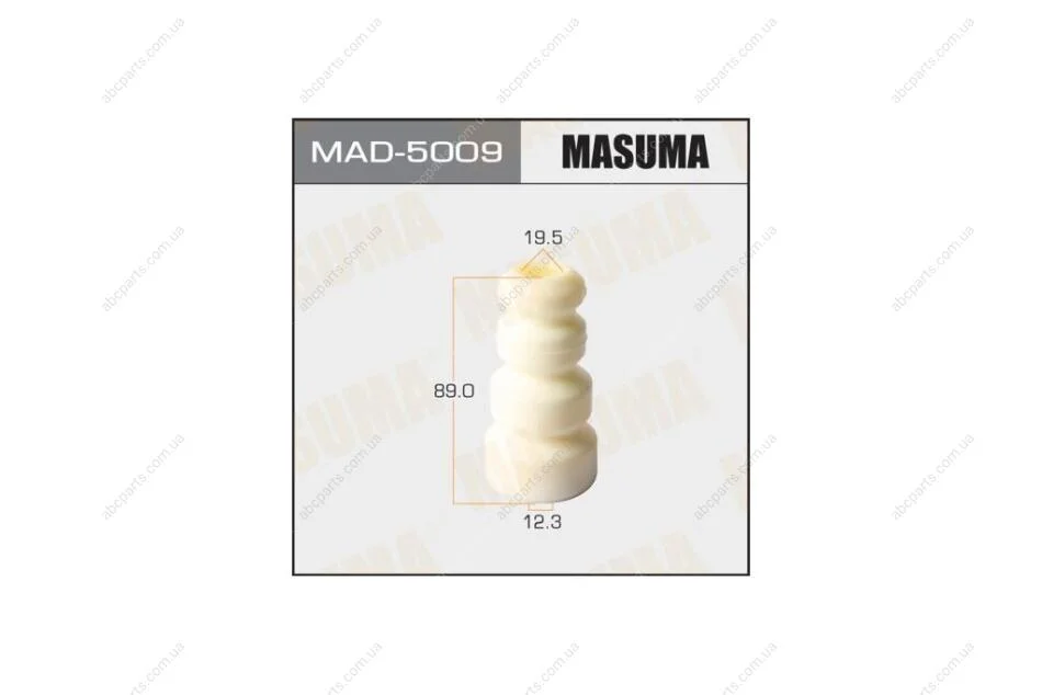 Отбойник амортизатора 12.3x19.5x89, Honda ACCORD, INSPIRE / CL9, UC1 (MAD5009) MASUMA 'MAD5009 (фото 1)