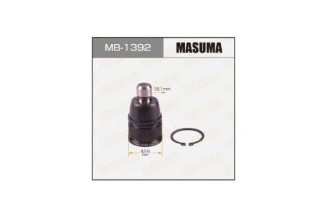 Опора шаровая передн Mazda 3, 5 (03-), MPV II (99-) (MB1392) MASUMA 'MB1392
