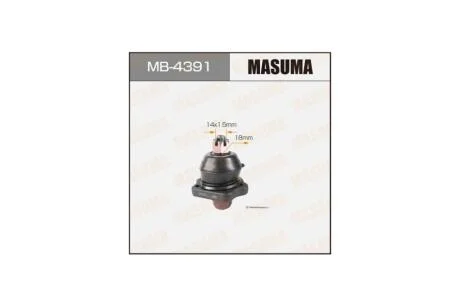 Опора кульова передній верх NISSAN Pathfinder (86-95), Terrano (92-07) (MB4391) MASUMA 'MB4391