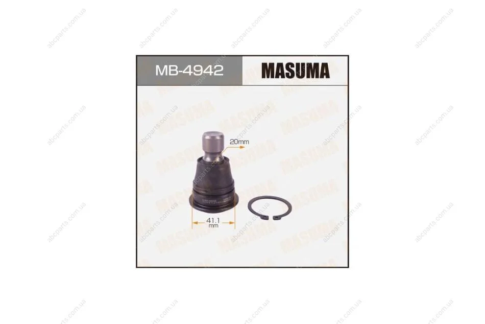 Опора кульова важеля переднього Nissan Qashqai, X-Trail (06-) (MB-4942) MASUMA MB4942 (фото 1)