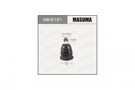 Опора шаровая передн верхн EG#, EH1, EK#, EJ7 HONDA ACCORD IX 2.4 (MB-6191) MASUMA 'MB6191